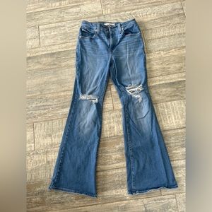 Levi’s 726 FLARE high rise jeans